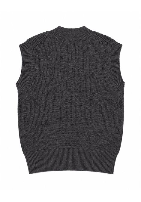 Gilet con scollo a V PAOLO PECORA KIDS | PP4401GRIG M